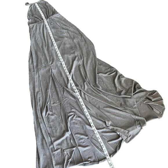 Show Me Your Mumu XS Amanda Maxi Dress Dancing Queen Shine Smoke NEW - Picture 9 of 11